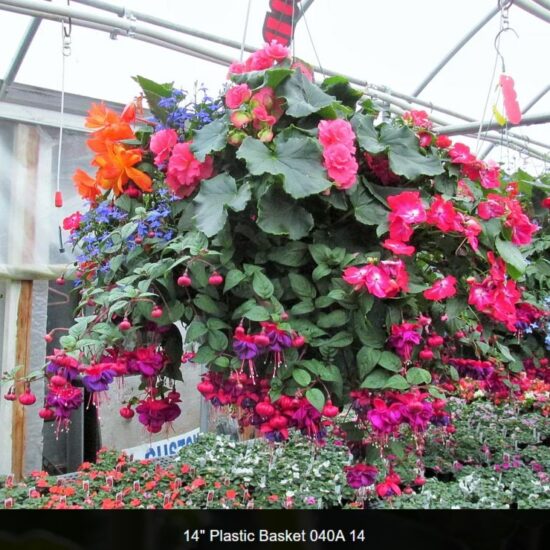 14 inch plastic basket-shade-040a-14
