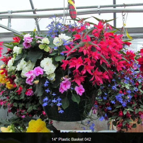 14 inch plastic basket-shade-042