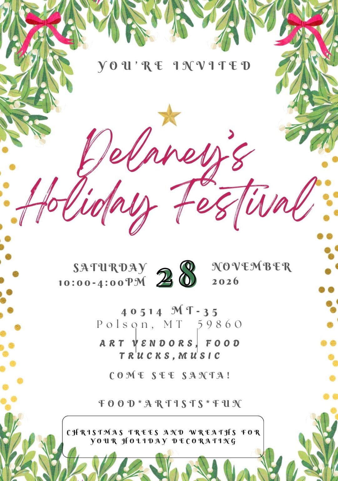 Delaney's Holiday Festival